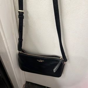 Kate spade leather black crossbody
